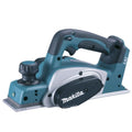 Makita DKP180Z Akku Hobel (18,0 V, 82 mm, ohne Akku/ohne Ladegerät), Blau, Silber : Baumarkt