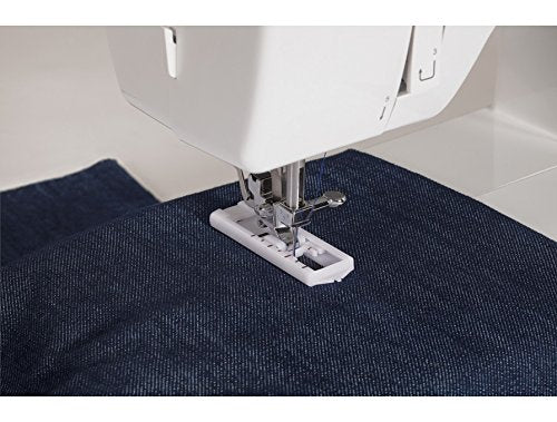 Singer 1408 Nähmaschine, Anfängerfreundlich mit 14 Voreingestellten Nähvorgängen, Automatischer 4 Takt Ösenmaschine, Freiarm, Rückwärtstaste, Singer Nähmaschine