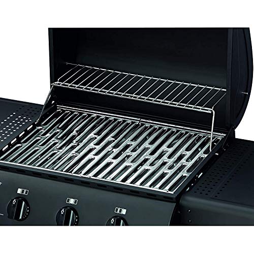 Enders Gasgrill SAN DIEGO 3, mit Thermometer, 3 Brenner aus Edelstahl, kleiner , Rost, Balkon Grill, stabile Seitenablagen, leistungsstark, 50,5x33 cm/1.666,5 cm², 81166 : Garten