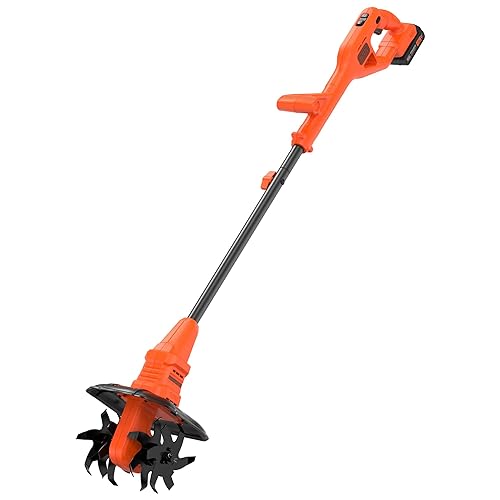 Black Decker Motorhacke, 18 V, 2 Ah, mit Akku BETL1820L QW : Garten