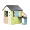 Smoby Life   Pretty Spielhaus mit Küche (110x127x145 cm) mit 57% Recycling Anteil   wetterfestes Gartenhaus für Kinder mit Sommerküche   Outdoor Kinderhaus für Garten oder Terrasse   ab 2 Jahre: Spielzeug