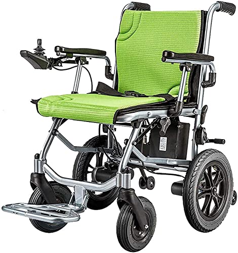 Leichte Rollstühle Elektrische Rollstühle Verfügen Über Zwei Steuerfunktionen, Leichter Elektrischer Elektrorollstuhl, Faltbarer Power Kompakter Mobilitätshilfe Rollstuhl, Einen Kompakten,Green : Drogerie &amp; Körperpflege