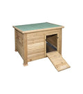 Kerbl 82809 Duck Town Enten  und Gänsestall 93 x 73 x 67 cm, braun : Gewerbe, Industrie &amp; Wissenschaft