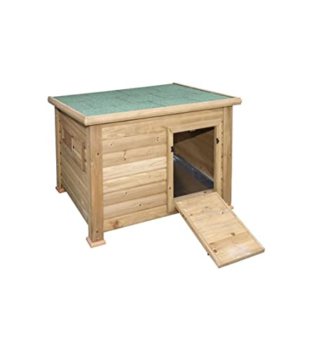 Kerbl 82809 Duck Town Enten  und Gänsestall 93 x 73 x 67 cm, braun : Gewerbe, Industrie &amp; Wissenschaft