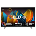 Hisense 43E7NQ 108 cm (43 Zoll) Fernseher, 4K UHD, QLED, HDR10, HDR10  decoding, HLG, Dolby Vision Atmos, 60Hz Panel, Smooth Motion, Bluetooth, Alexa Built in, VIDAA Voice, Schwarz [2024] : Elektronik &amp; Foto