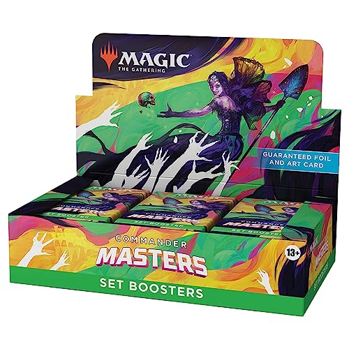 Magic: The Gathering Commander Masters Set Booster Box, 24 Packs (360 Magic Cards   Englische Version): Spielzeug