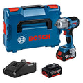 Bosch Professional 18V System Akku Drehschlagschrauber GDS 18V 450 HC (Anziehmoment 450 Nm, Losbrechmoment 800 Nm, inkl. 2x 5.0Ah Akku, Schnellladegerät GAL 18V 40, L BOXX) : Baumarkt