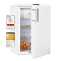 Exquisit Kühlschrank KS16 4 HE 010D weiss | 120 L Volumen | Kühlschrank mit Gefrierfach freistehend | LED | Gemüsefach | Freistehender Kühlschrank mit Gefrierfach : Elektro Großgeräte