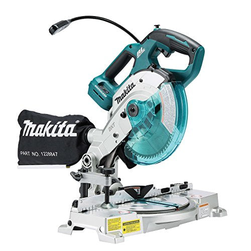 Makita DLS600Z Akku Kapp  und Gehrungssäge 18 V (ohne Akku, ohne Ladegerät), Schwarz, Blau, 6.3kg : Baumarkt